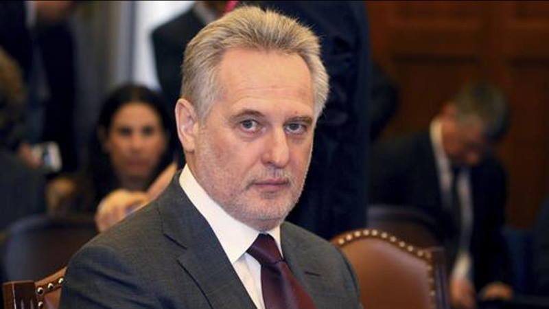Click to enlarge Ukrainian oligarch Dmitry Firtash