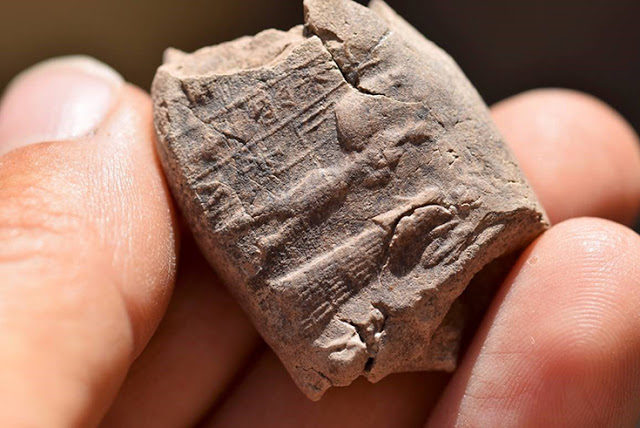 Click to enlarge Inscribed Clay Tablet