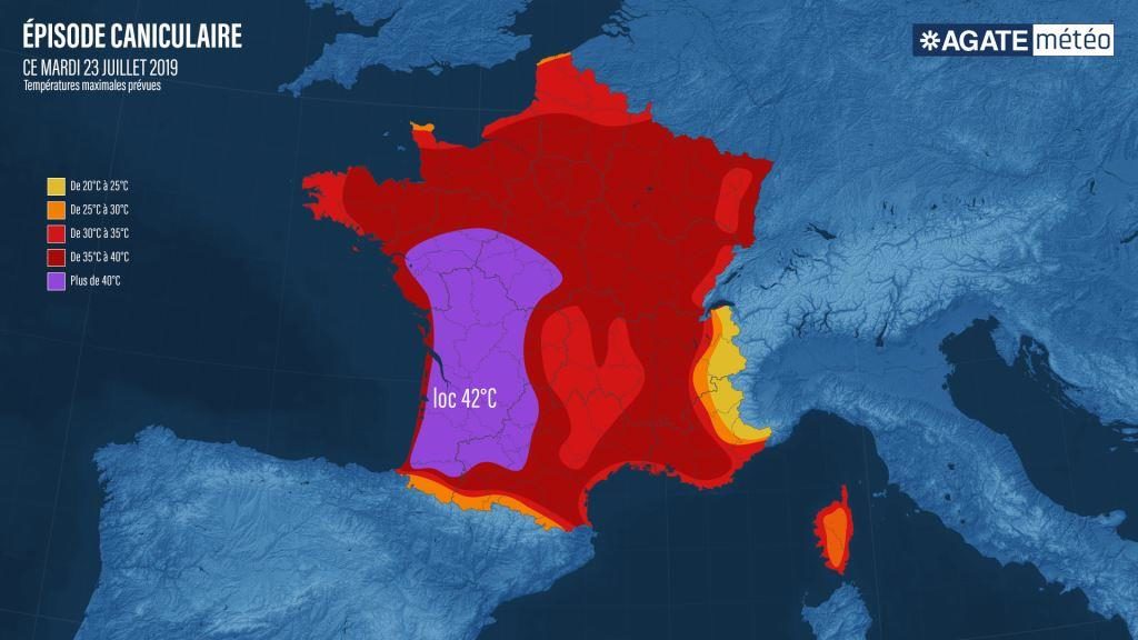 Click to enlarge heatwave france