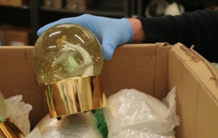 meth snow globe