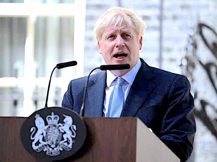 Click to enlarge PM Boris Johnson
