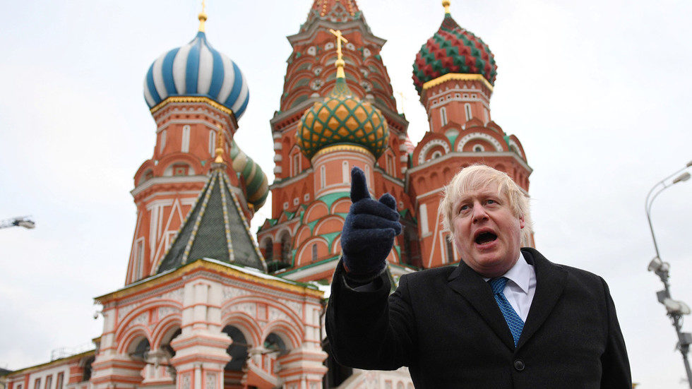 Boris Johnson Russia