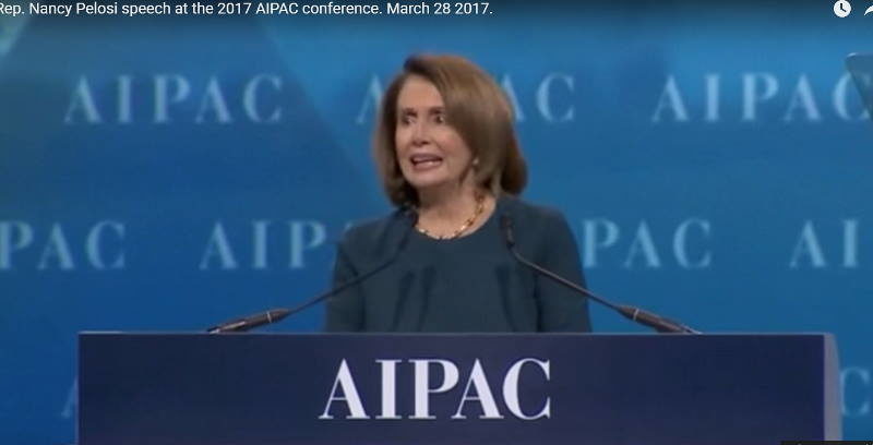 Click to enlarge Pelosi AIPAC