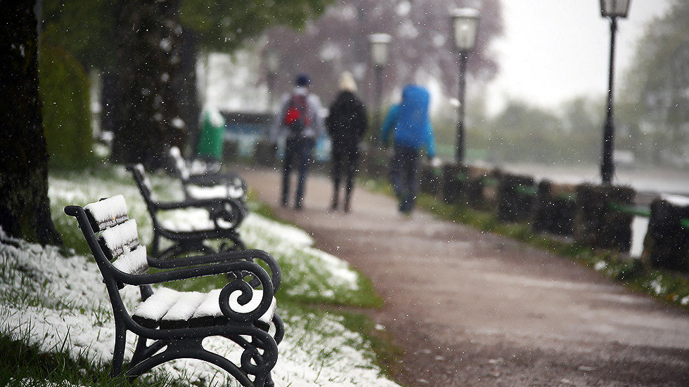 Snow Germany May 5th