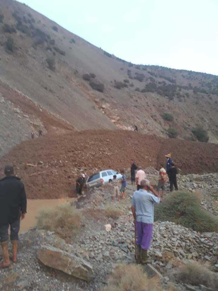 Landslide in Al Haouz province