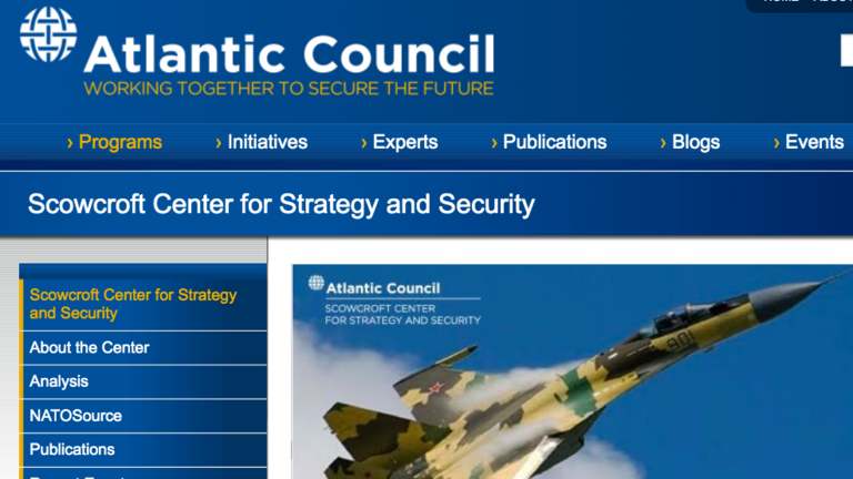 Click to enlarge Atlantic Council
