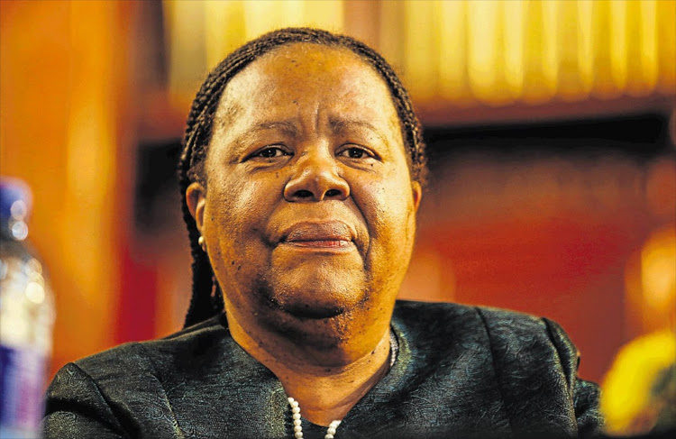 Click to enlarge Naledi Pandor