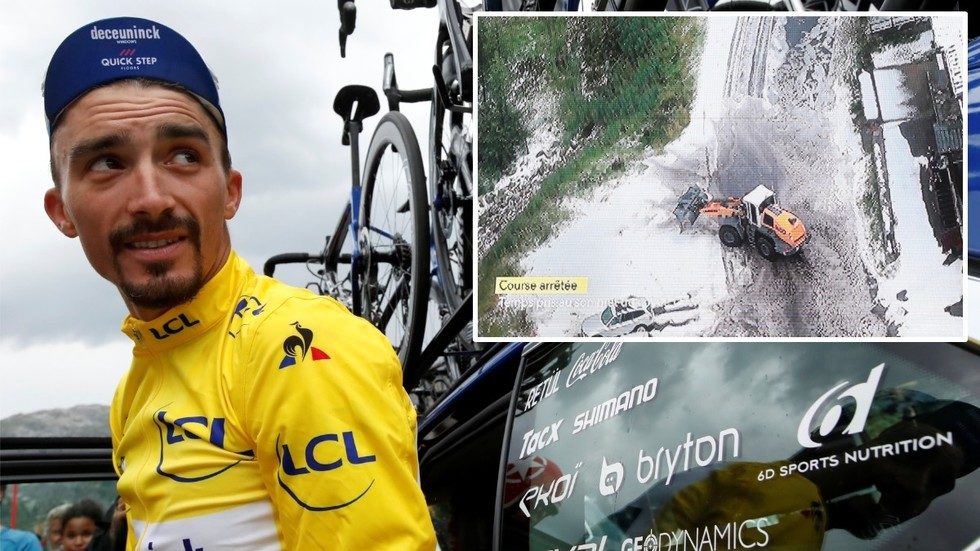 Click to enlarge tour de france hailstorm