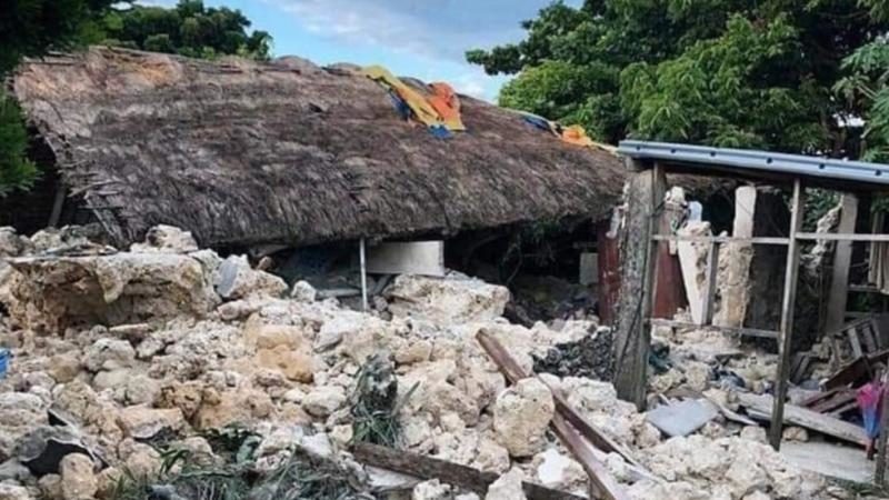 Batanes quake damage