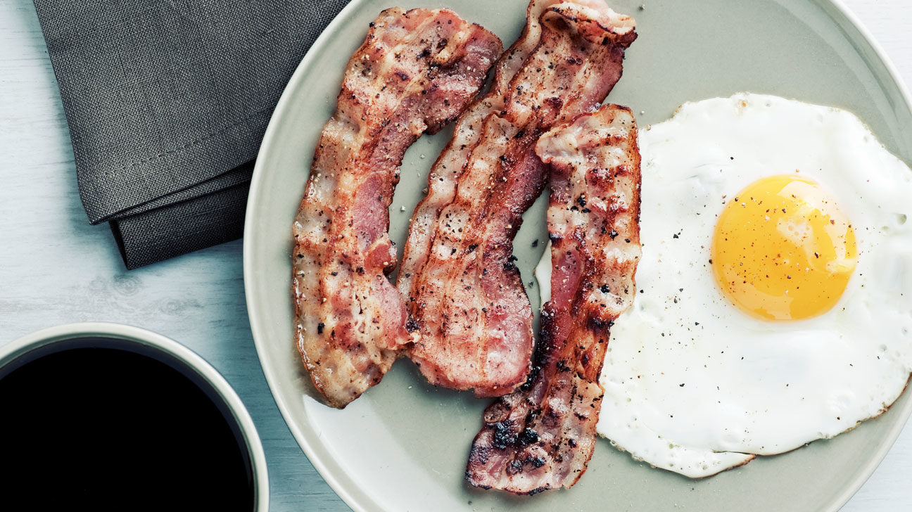 Click to enlarge bacon eggs