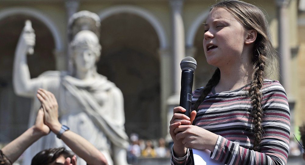 Click to enlarge Greta Thunberg