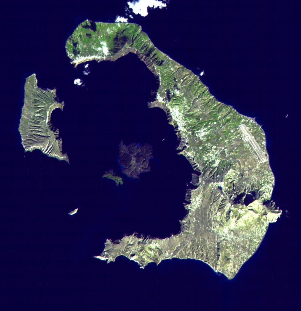 Click to enlarge Santorini island, Greece