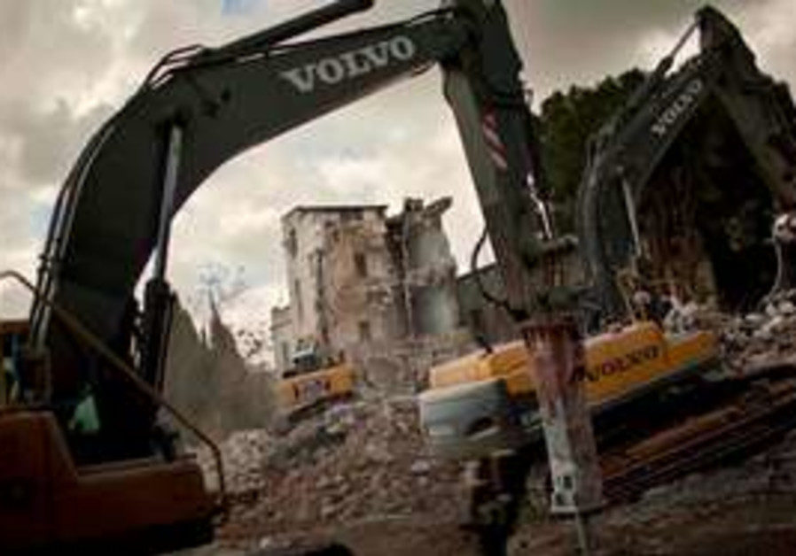 Destruction Palestinian homes Jerusalem