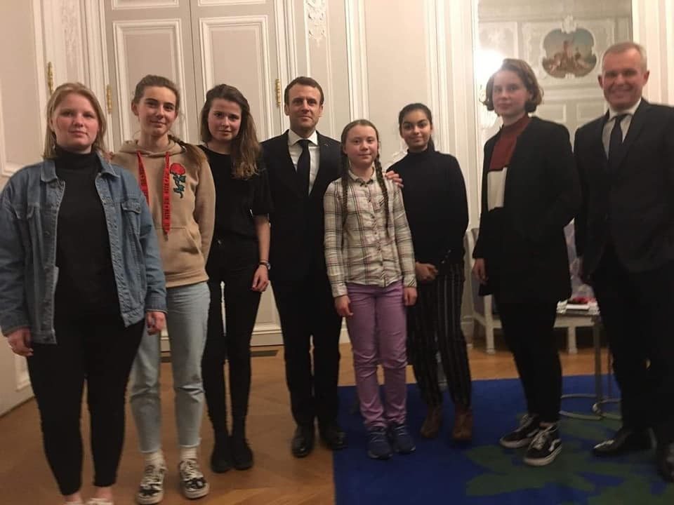 Click to enlarge thunberg macron