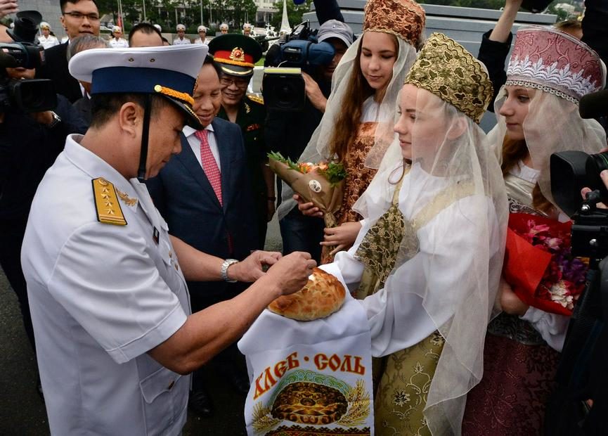 Vietnam Navy Day Russia celebration