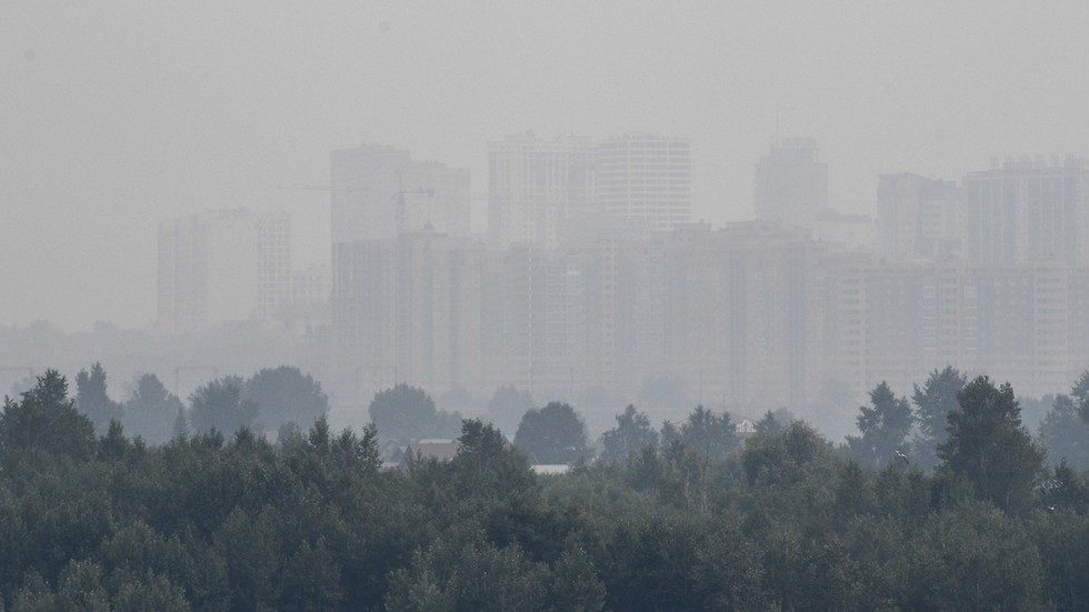 Click to enlarge Novosibirsk smoke