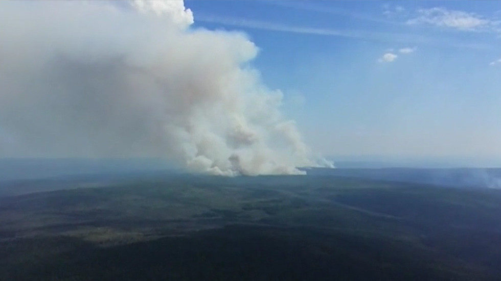 Siberian wildfire