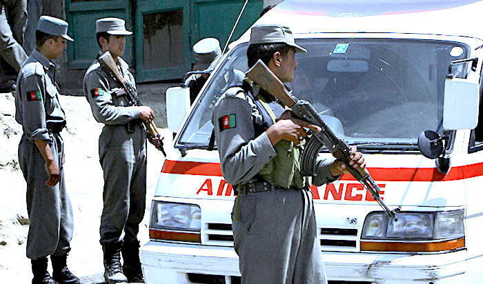 Afghani ambulance