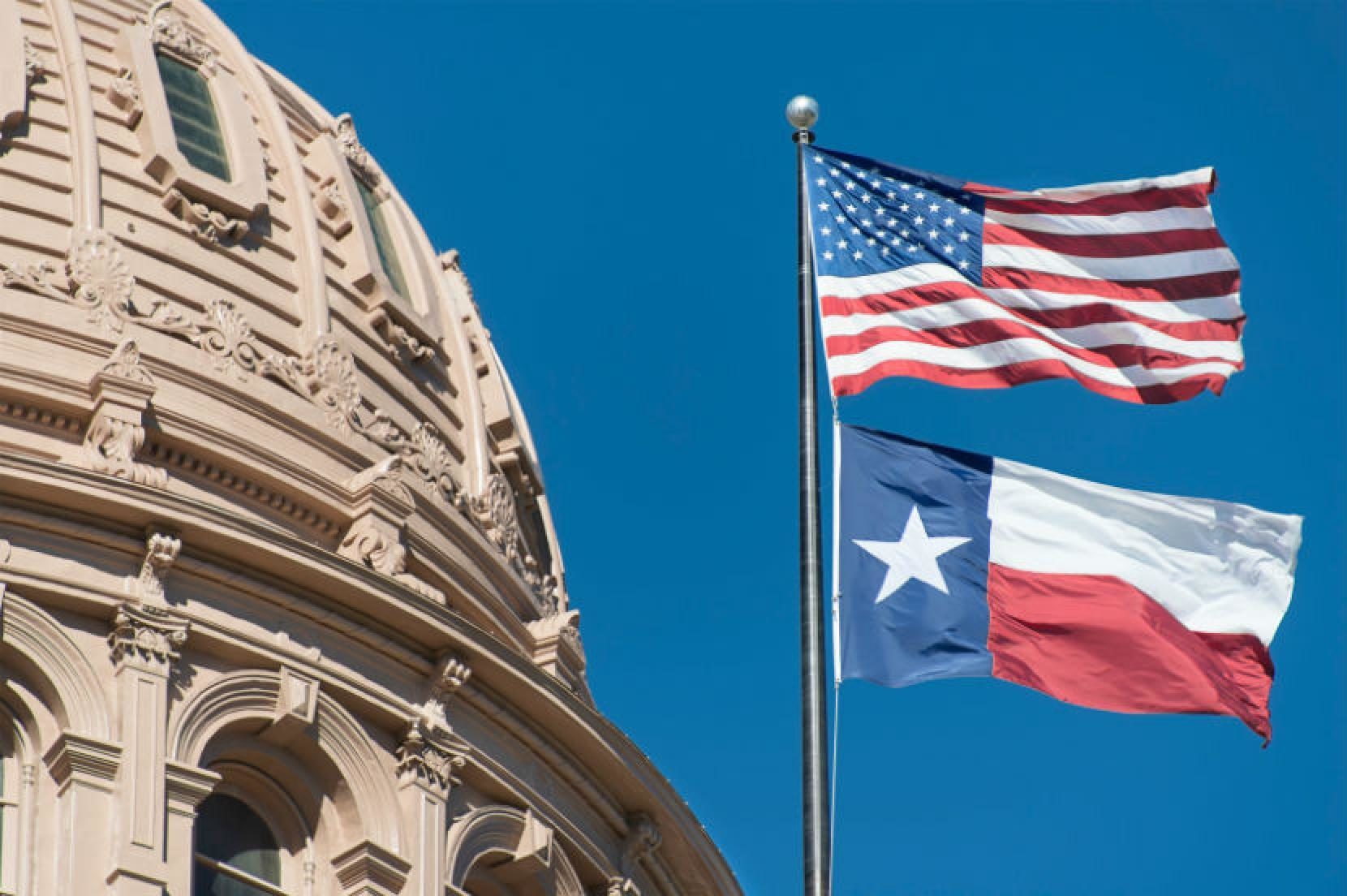 Click to enlarge Texas flag