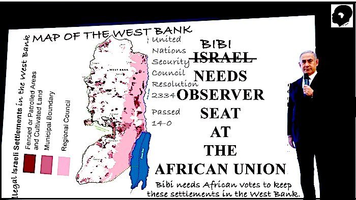 Click to enlarge Netanyahu/map