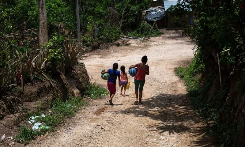 Click to enlarge migrants central america