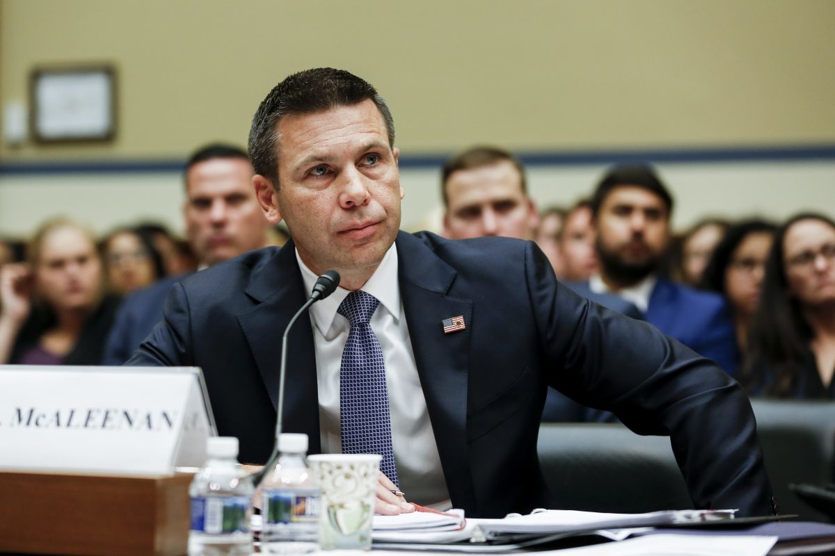 Click to enlarge Kevin McAleenan illegal immigration