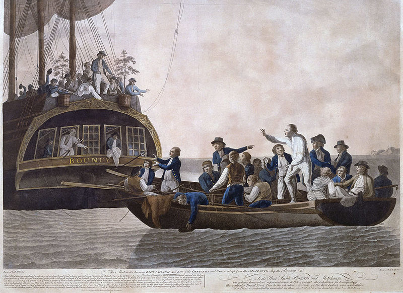 Click to enlarge bounty mutiny painting