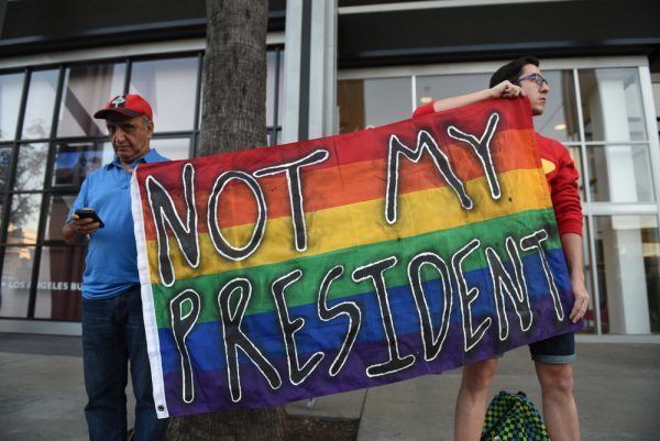 LGBT protest trump