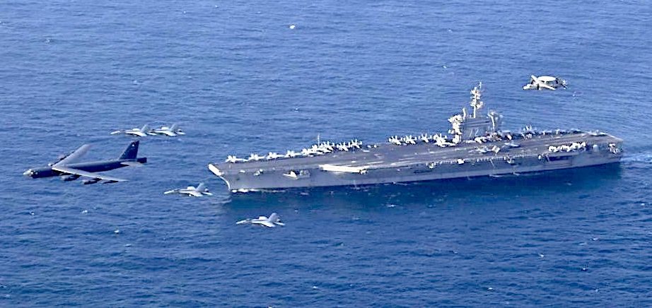 USS Abraham Lincoln & USAF