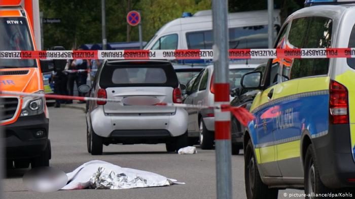 German man killed sword