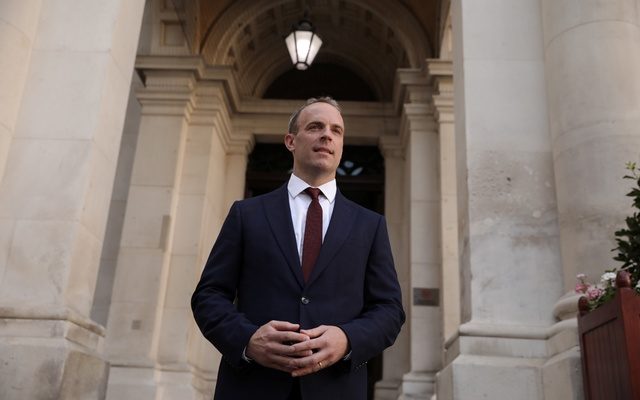 Click to enlarge Dominic Raab