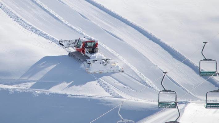 Mt Dobson received 40cm of snow this week but couldn't open because of high winds.