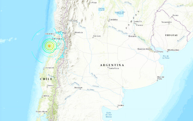 map quake
