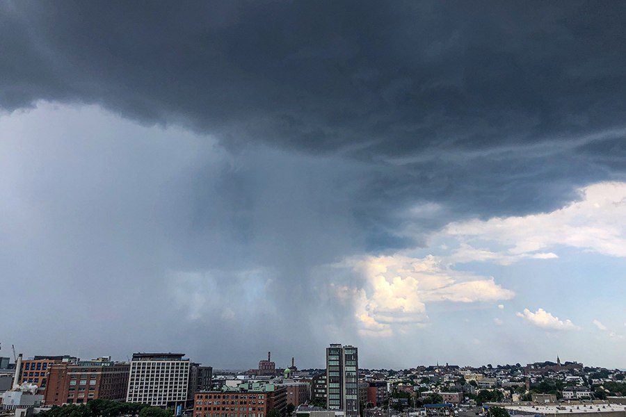 Click to enlarge Boston microburst