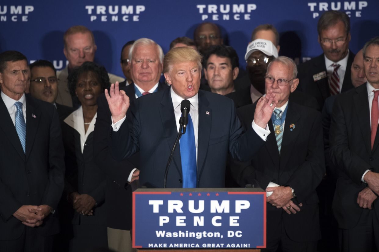 Click to enlarge Trump