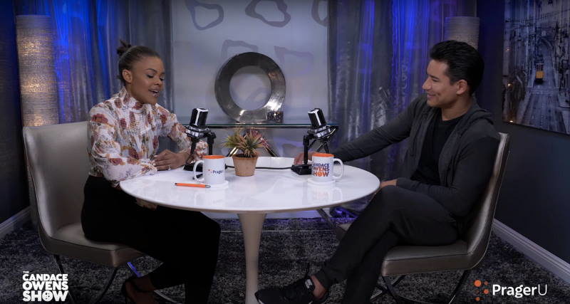 candace owens Mario Lopez