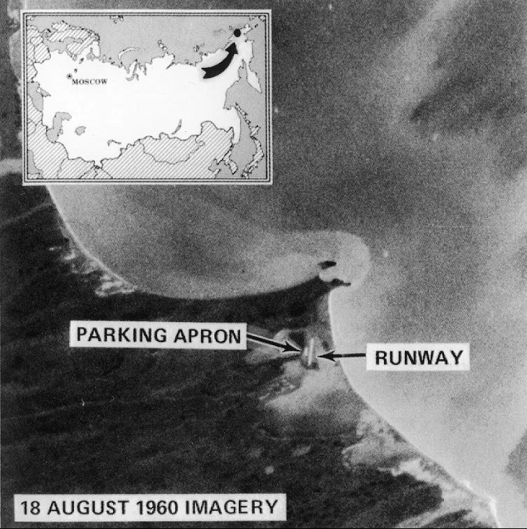 Satellite image USSR