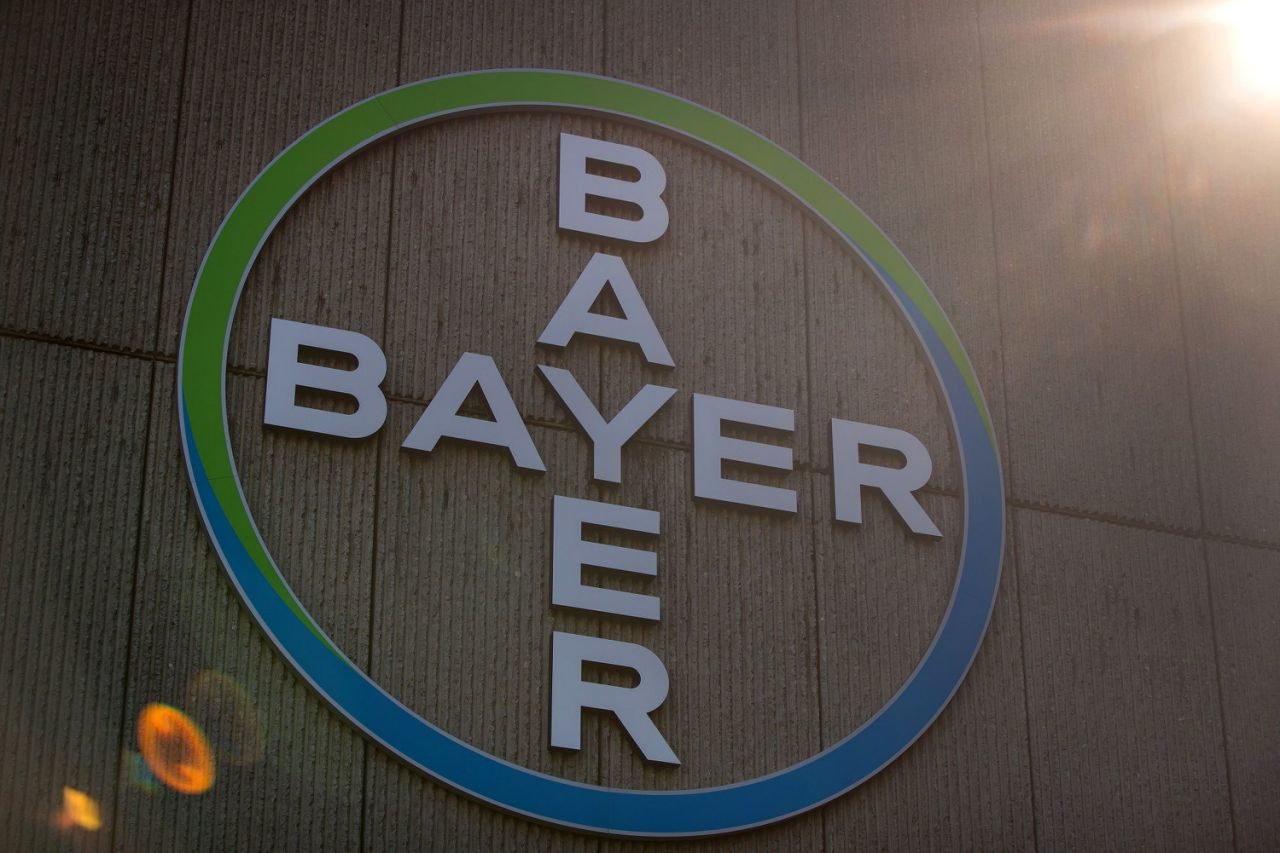 bayer logo sign