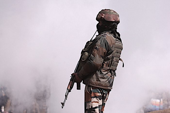 Click to enlarge Indian soldier
