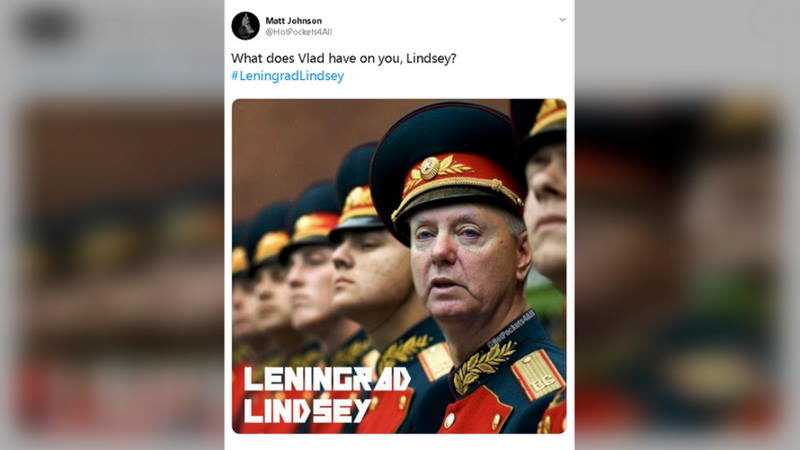 Click to enlarge meme leningrad lindsey graham