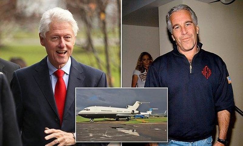 Click to enlarge bill clinton Jeffrey epstein lolita express