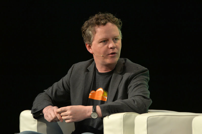 Click to enlarge Cloudflare CEO Matthew Prince