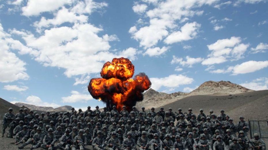 us soldiers explosion