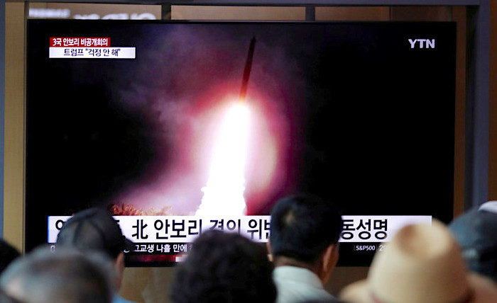 NK rocket launch