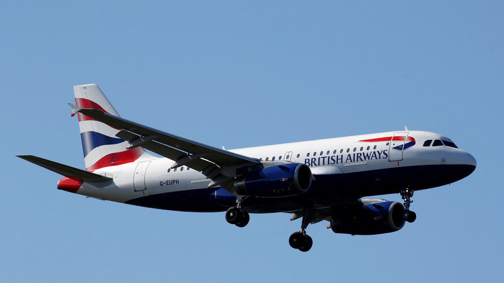 Click to enlarge BA plane