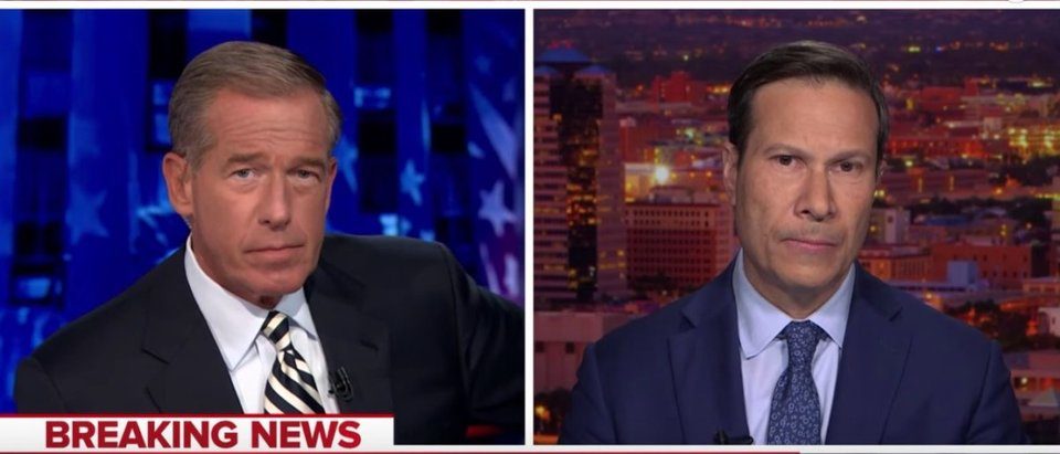 MSNBC flag hitler