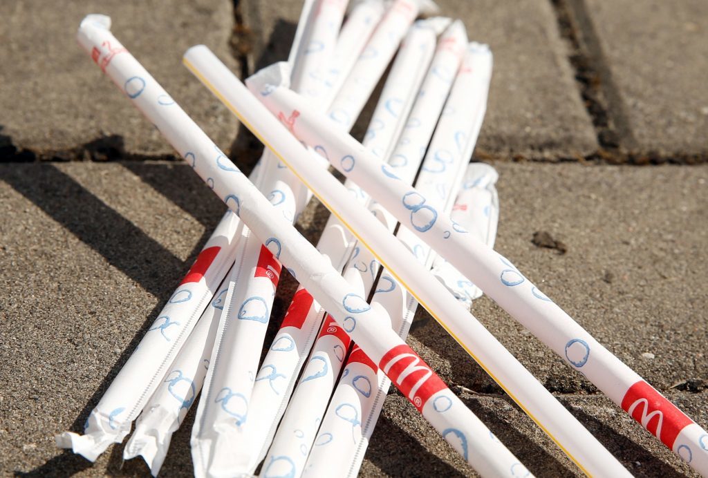 mcdonald's straws