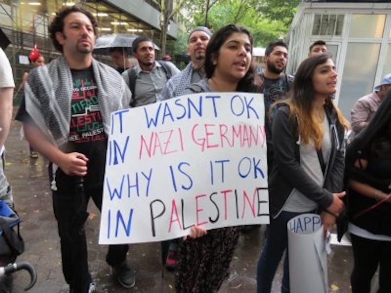 protest gaza war 2014 new york city