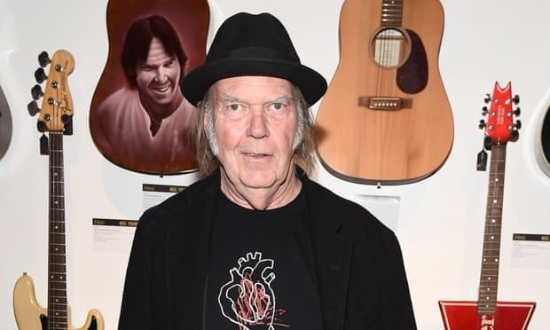 singer Neil Young