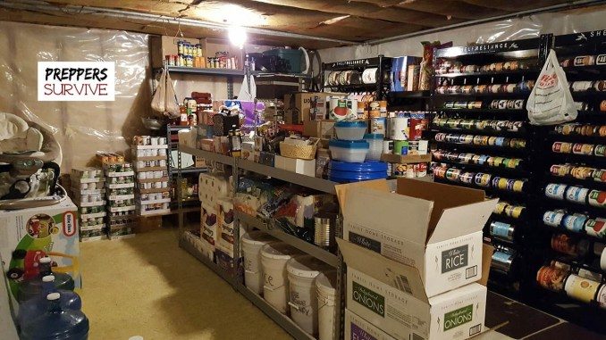 Click to enlarge preppers storeroom
